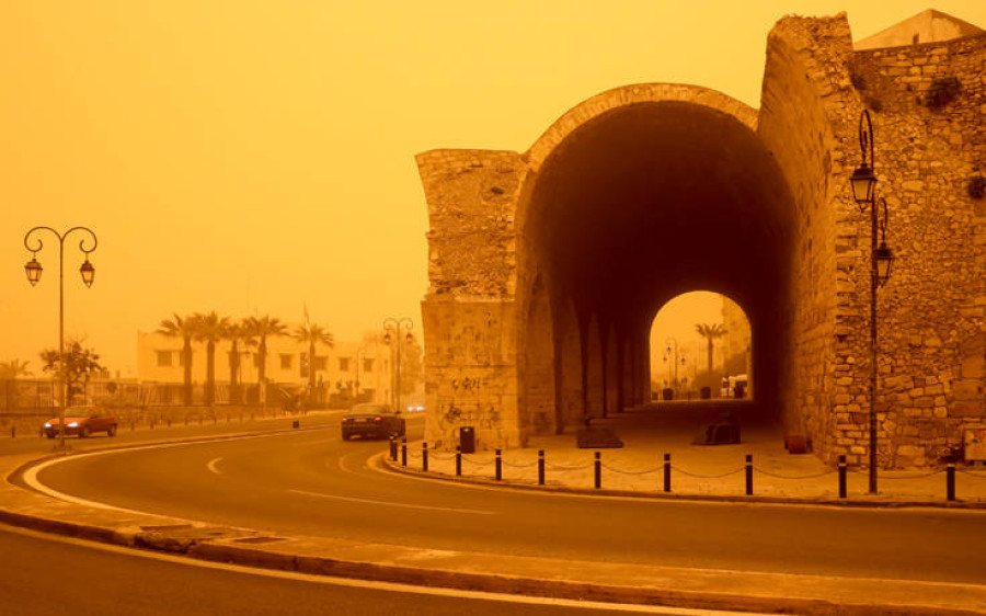 Κρήτη: Προειδοποιήσεις για τη δημόσια υγεία λόγω αφρικανικής σκόνης