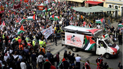 Σουηδία: Πραγματοποιήθηκε διαδήλωση ενάντια στη συμμετοχή του Ισραήλ στη Γιουροβίζιον