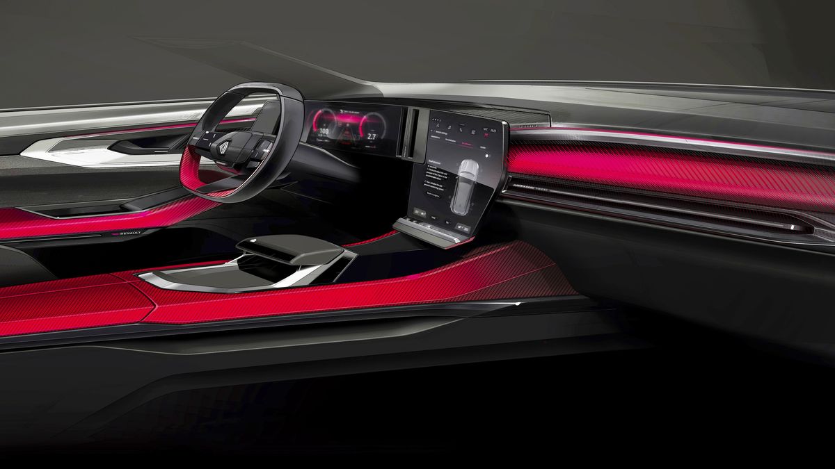 2022 All New Renault Austral Interior Design LOW