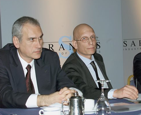  Γρηγόρης Σαράντης (δεξιά) και Κώστας Ροζακέας