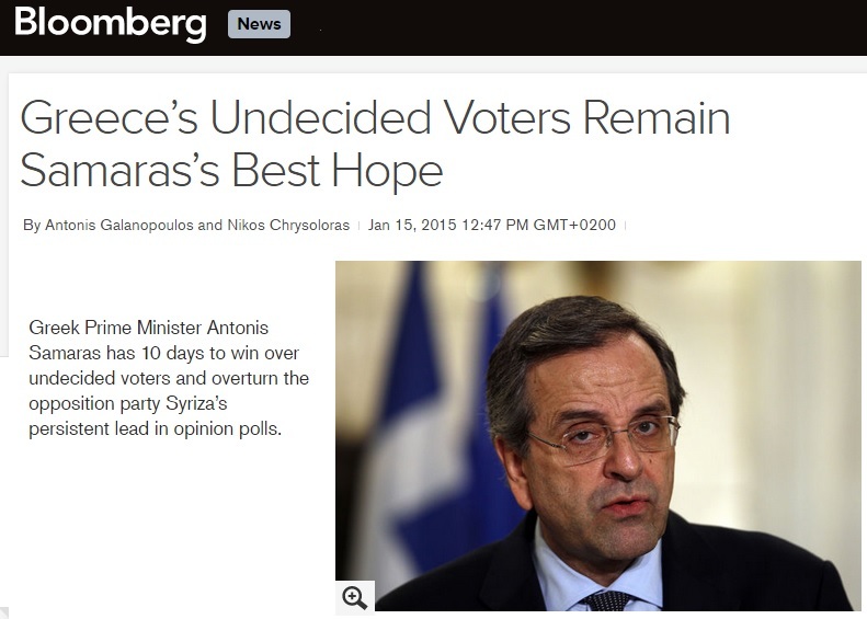 samaras bloomberg