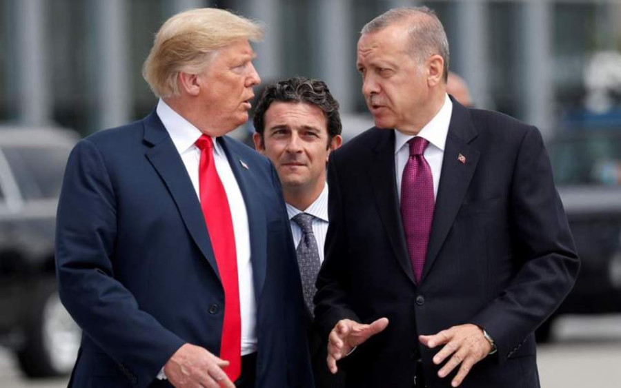Τηλεφωνική επικοινωνία Ερντογάν με Τραμπ- Τι συζήτησαν