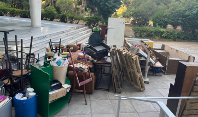 ΑΠΘ: Πραγματοποιήθηκε επιχείρηση εκκένωσης του «αυτοδιαχειριζόμενου κυλικείου» της Ιατρικής