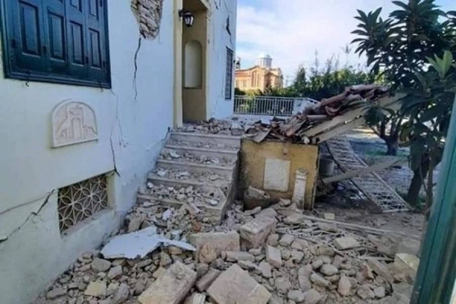 Σεισμός: Σε κατάσταση εκτάκτου ανάγκης η Χίος λόγω εκτεταμένων ζημιών