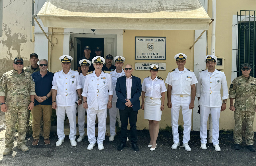 Επίσκεψη του υφυπουργού Ναυτιλίας, Στέφανου Γκίκα, στη ΒΔ Ελλάδα