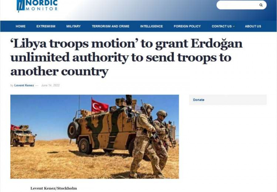 Ερντογάν: Αίτημα στη Βουλή για... αόριστη στρατιωτική επέμβαση