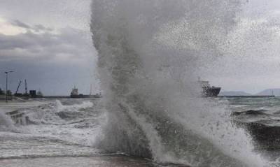 Νέο κύμα κακοκαιρίας την Τρίτη με ανέμους έως 11 μποφόρ