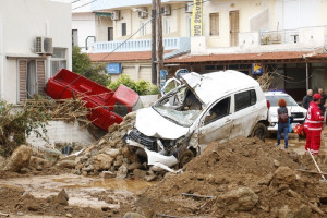 ΕΑΕΕ: Αποζημιώσεις 5,17 εκατ. ευρώ για τις βροχοπτώσεις στην Κρήτη