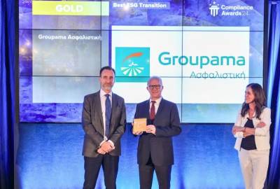 Διπλή διάκριση για την Groupama Ασφαλιστική στα Compliance Awards 2024