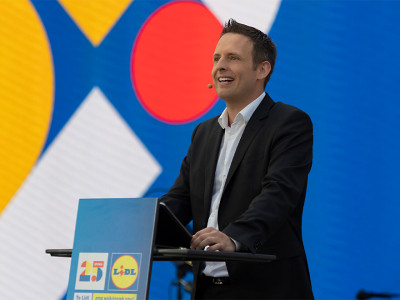 Ο Martin Brandenburger, CEO και Πρόεδρος Διοίκησης, Lidl Ελλάς