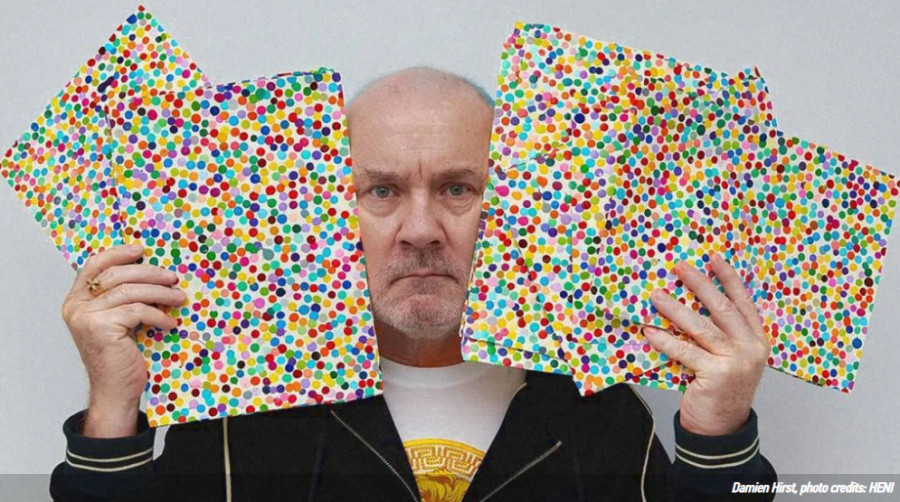 Ο Damien Hirst καίει χιλιάδες έργα τέχνης που πούλησε ως NFT – και προκαλεί