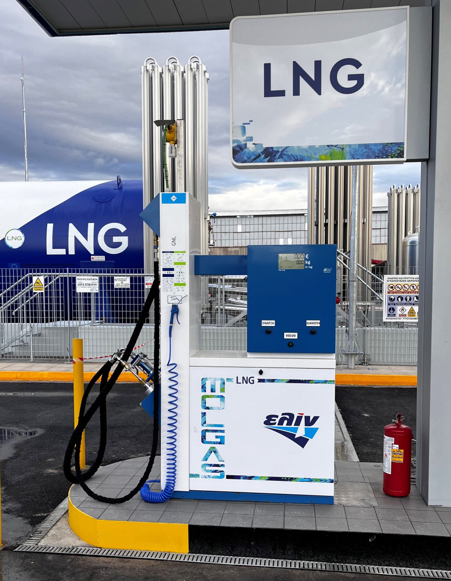 ελίν-Molgas: εγκαινιάζουν το πρώτο πρατήριο LNG-CNG στην Αττική