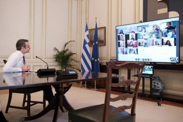 Τηλεδιάσκεψη Μητσοτάκη με έξι Ευρωπαίους ηγέτες πριν τη Σύνοδο Κορυφής