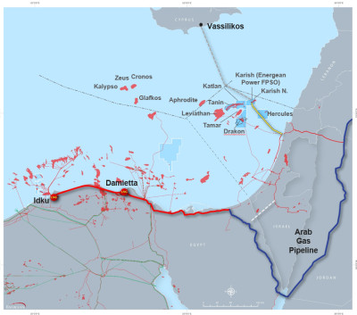 Energean: Προχωρά στην ανάπτυξη του κοιτάσματος φυσικού αερίου Katlan (Ισραήλ)