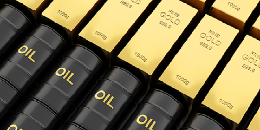 Κέρδη άνω του 1% για το πετρέλαιο και τον χρυσό