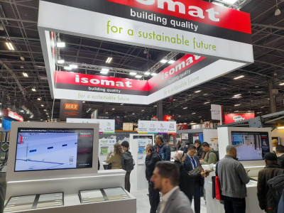 ISOMAT: Συμμετείχε στη διεθνή έκθεση BATIMAT 2024