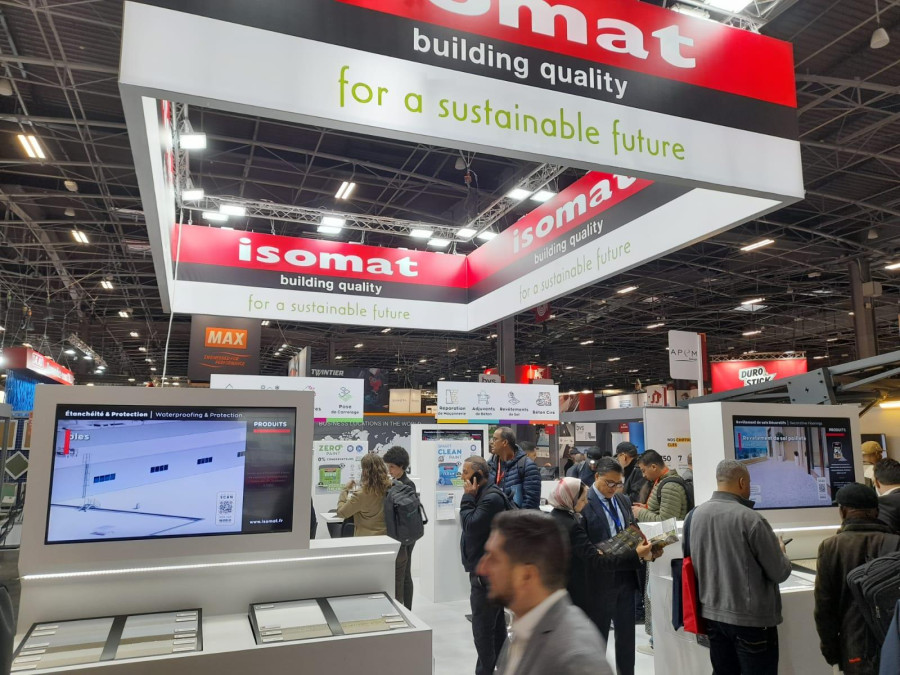 ISOMAT: Συμμετείχε στη διεθνή έκθεση BATIMAT 2024