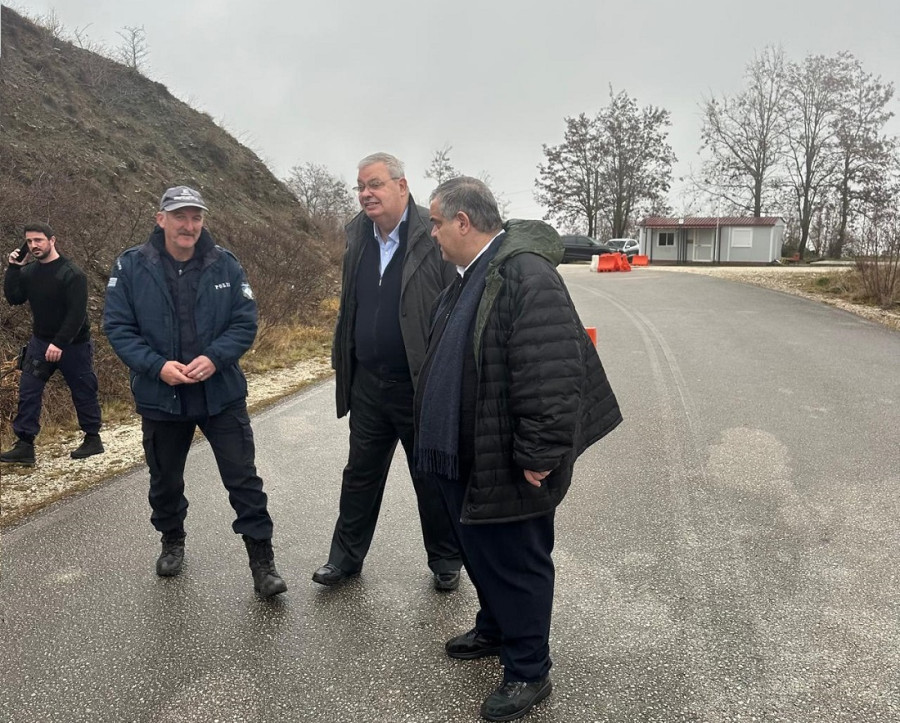 Έκτακτη επίσκεψη Σπανάκη σε συνοριακούς σταθμούς στα ελληνοαλβανικά σύνορα