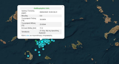 Σαντορίνη: Σεισμός 5 ρίχτερ διατάραξε την επιστημονική αισιοδοξία