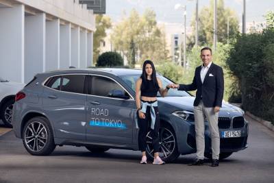 Το BMW Group Hellas στηρίζει την αθλήτρια στίβου Ραφαέλα Σπανουδάκη