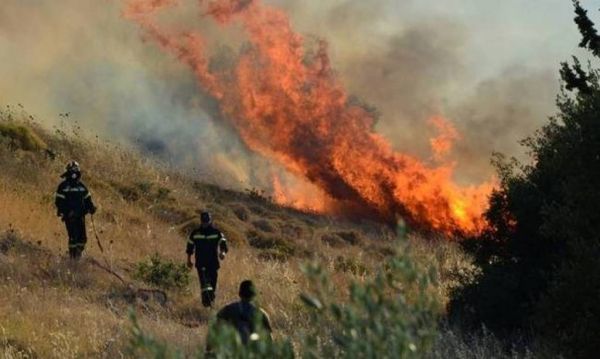 Διπλό πύρινο μέτωπο στην Εύβοια