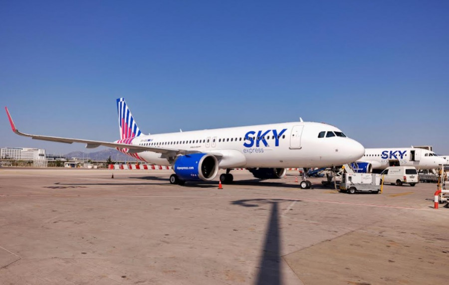 SKY express: Ακόμα ένα Airbus A320neo στον πιο «πράσινο» στόλο