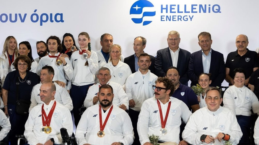 HELLENiQ ENERGY: Θερμή υποδοχή στην ελληνική αποστολή των Παραολυμπιακών αγώνων