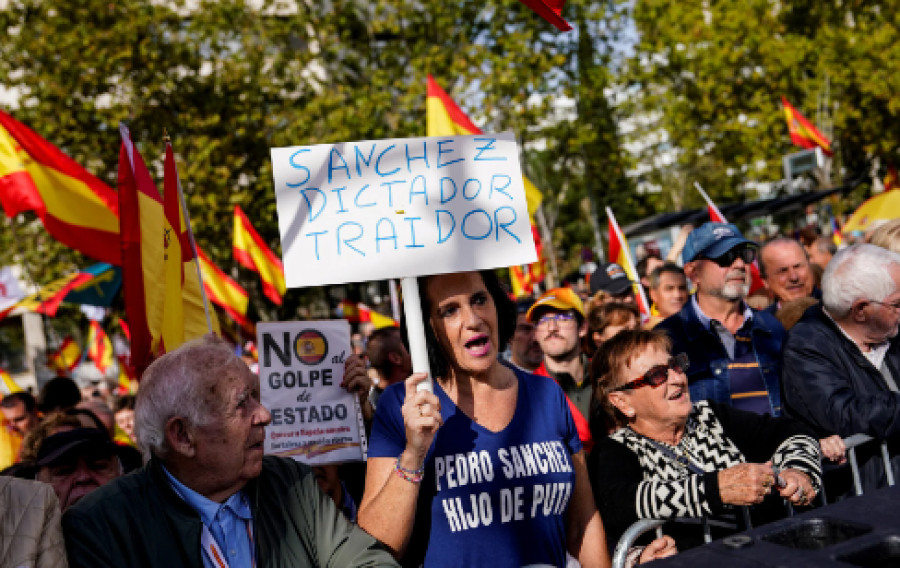 Ισπανία: Χιλιάδες διαδηλωτές στη Μαδρίτη κατά της κυβέρνησης Σάντσεθ