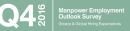 Έρευνα Προοπτικών Απασχόλησης της Manpower για το Δ’ Τρίμηνο 2016