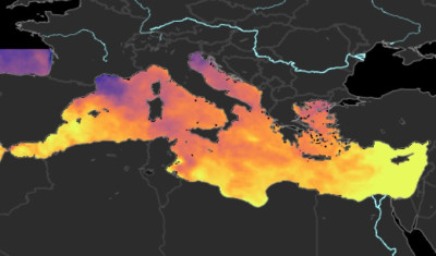 Ιστορικό υψηλό θερμοκρασίας στα ύδατα της Μεσογείου