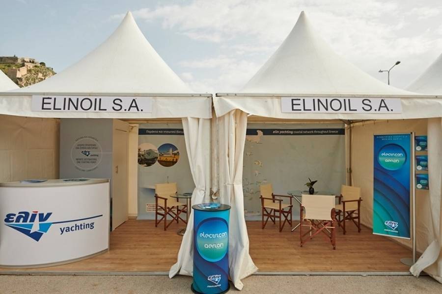 Η ΕΛΙΝΟΙΛ χρυσός χορηγός στην έκθεση Mediterranean Yacht Show