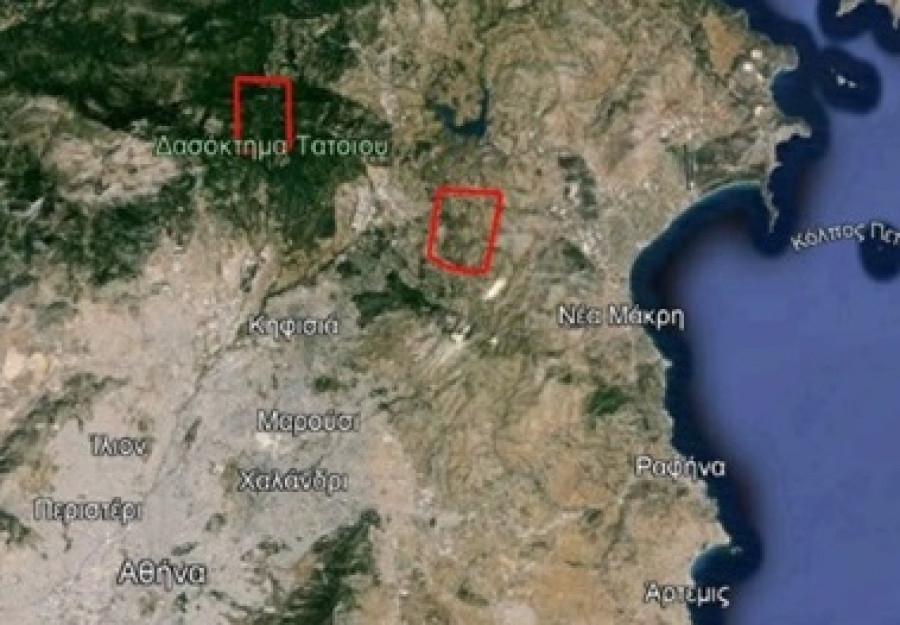 Ενεργοποίηση υπηρεσίας Copernicus για χαρτογράφηση των καμένων στην Περιφέρεια Αττικής