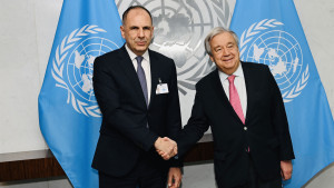 Συνάντηση Γεραπετρίτη-Γκουτέρες-Πέμπτη η ψηφοφορία για το Συμβούλιο Ασφαλείας του ΟΗΕ