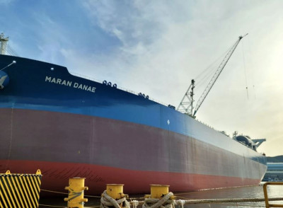 Maran Tankers: Παρέλαβε το τρίτο VLCC διπλού καυσίμου, «Maran Danae»