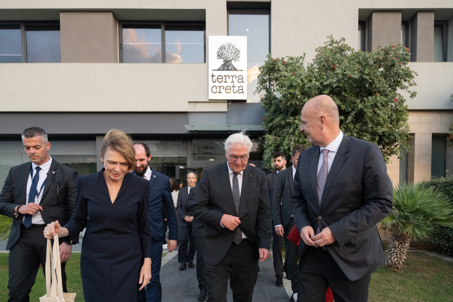 Γερμανική «σφραγίδα» στο ελαιοποιείο της Terra Creta