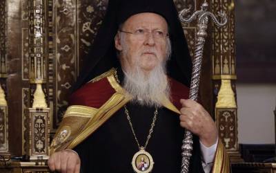 Ο Οικουμενικός Πατριάρχης Βαρθολομαίος βγήκε θετικός στον κορονοϊό
