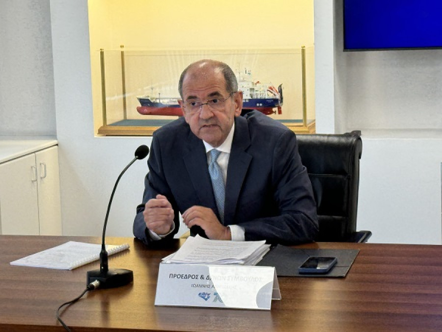 Γιάννης Αληγιζάκης, πρόεδρος του Συνδέσμου Εταιριών Εμπορίας Πετρελαιοειδών Ελλάδος