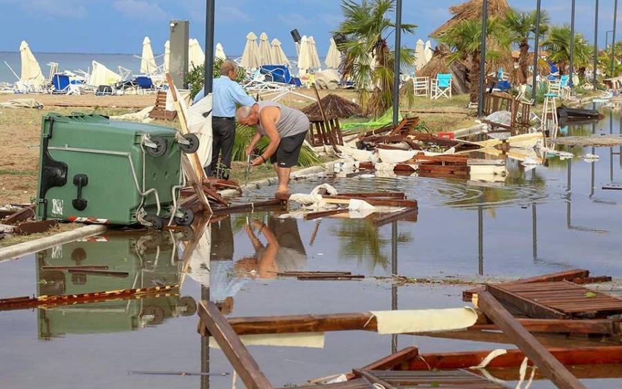 Στους επτά οι νεκροί από τη θεομηνία στη Χαλκιδική