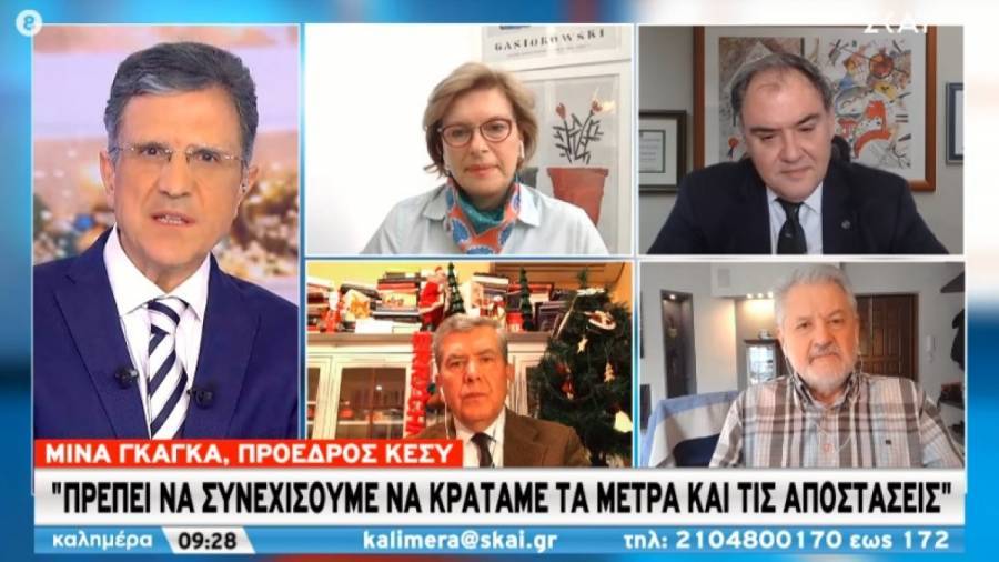 Σαρηγιάννης: Άνοιγμα σχολείων τέλος Ιανουαρίου- Καπραβέλος: Προσοχή στο 3ο κύμα