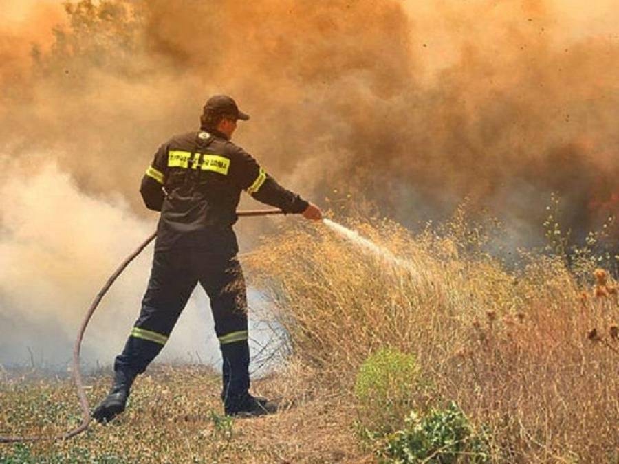 Πυρκαγιά σε εξέλιξη στους Χιράδες Αρκαδίας