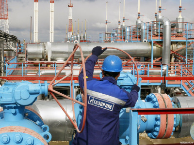 Gazprom: Σταθερές οι ροές φυσικού αερίου στην Ευρώπη μέσω Ουκρανίας