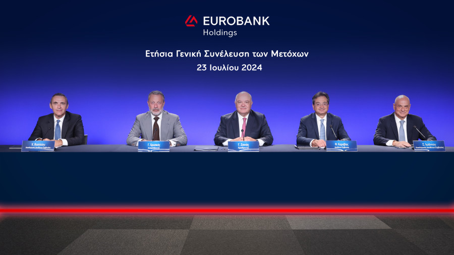 Eurobank: Καθαρό μέρισμα €0,088/μετοχή- Πώς θα διανεμηθεί