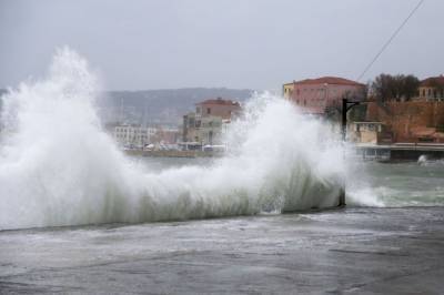 Η Κρήτη και πάλι στο επίκεντρο της κακοκαιρίας