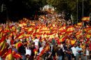 Ισπανία: Διαδήλωση κατά της ανεξαρτησίας της Καταλονίας