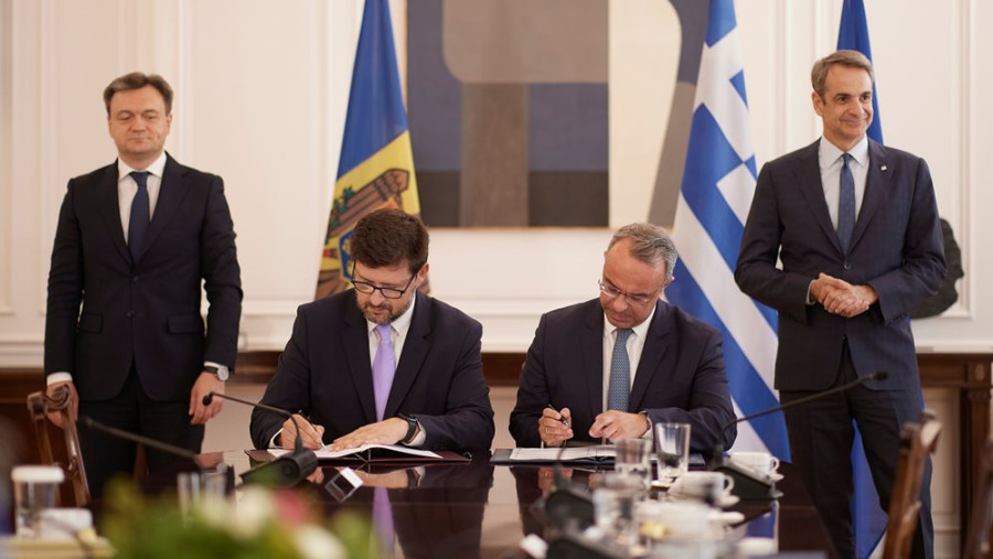 Μητσοτάκης: Η Ελλάδα στηρίζει την ενταξιακή προοπτική της Μολδαβίας