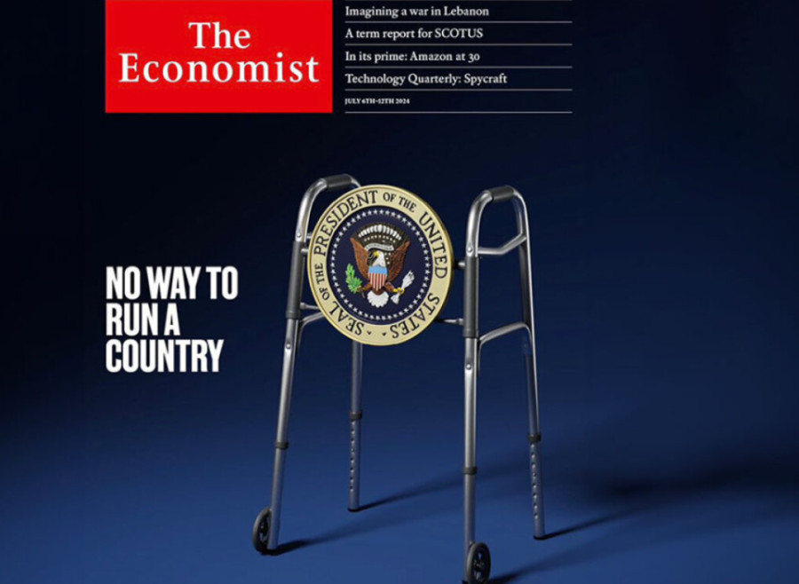 Σκληρό εξώφυλλο του Economist, καλεί τον Μπάιντεν να αποσυρθεί