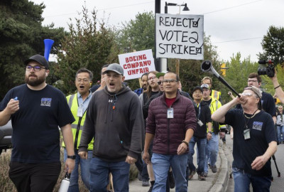 Πρώτη απεργία στην Boeing έπειτα από 16 χρόνια