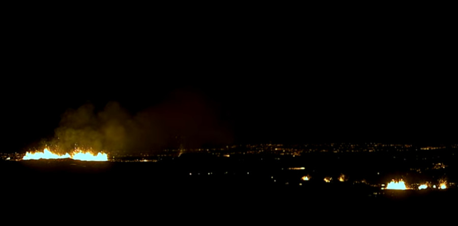 Ισλανδία: Απίστευτες εικόνες από την έκρηξη ηφαιστείου (video)
