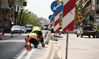 Θεσσαλονίκη: Κυκλοφοριακές ρυθμίσεις λόγω εργασιών- Ποιοι δρόμοι επηρεάζονται και πότε