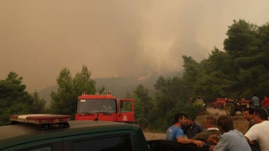 Στην Εύβοια κλιμάκια του ΣΥΡΙΖΑ και του ΚΚΕ